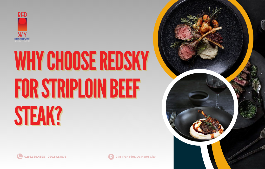 Why choose Redsky for Striploin Beef Steak