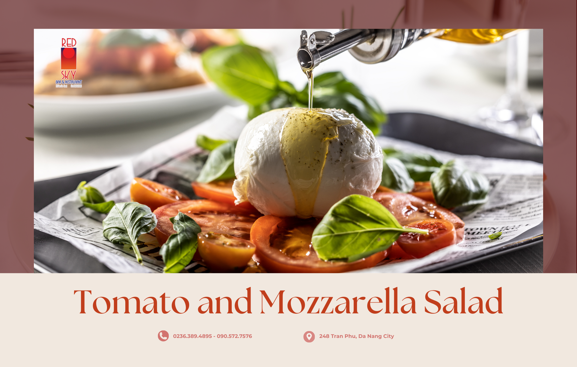 Tomato and Mozzarella Salad