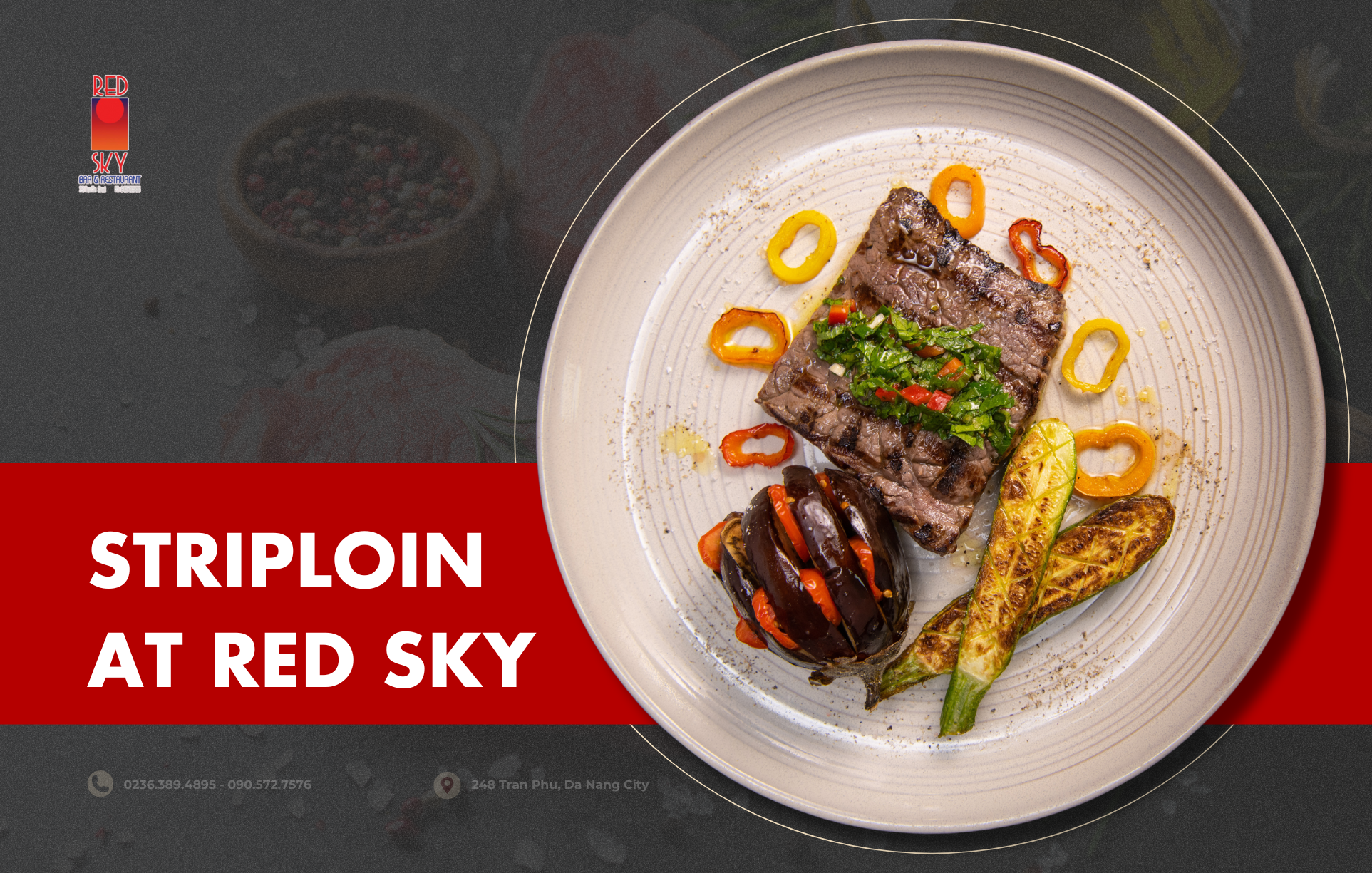 Striploin at Red Sky