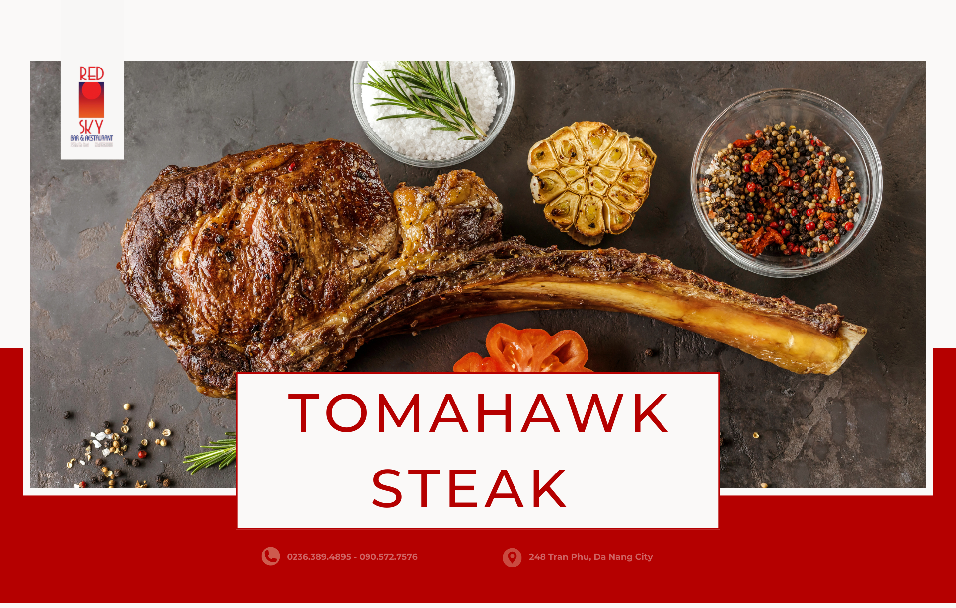 Tomahawk steak