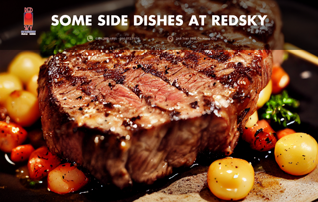 Some side dishes at Redsky