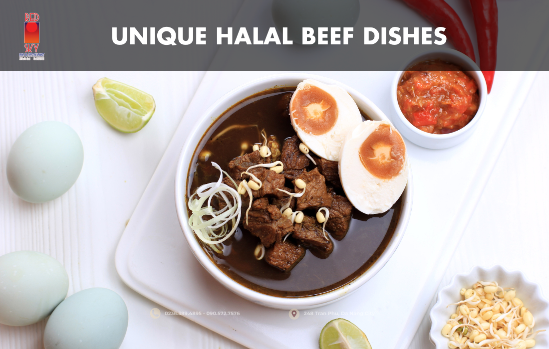 Unique Halal beef dishes