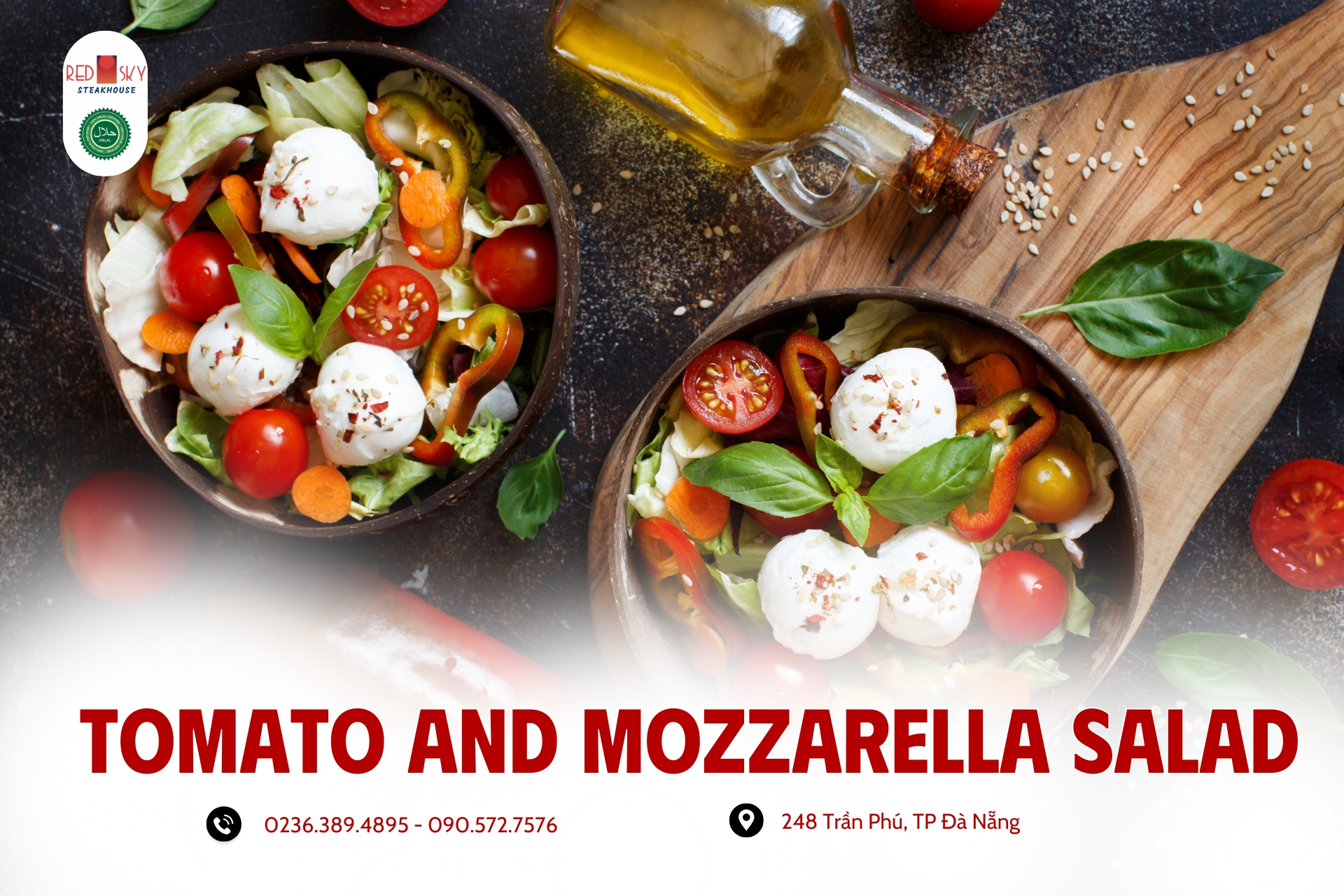 Tomato and Mozzarella Salad